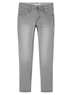Jeans in Medium Grey Denim