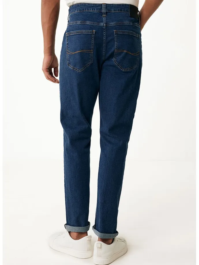 Jeans "Jim" - Tapered Fit - in Dunkelblau