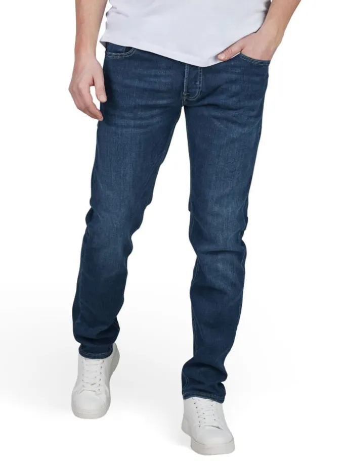 Jeans JJIGLENN slim in Blau