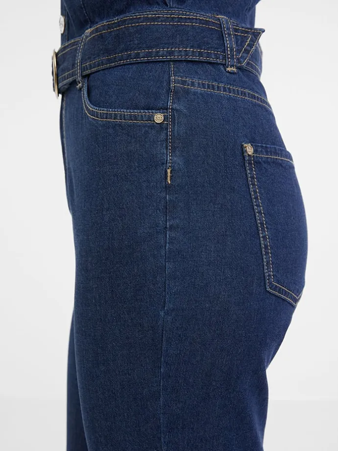 Jeans Overall in Dunkelblau