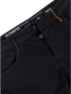 Jeans RIVToni tapered in Schwarz