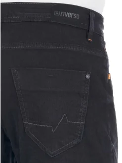 Jeans RIVToni tapered in Schwarz