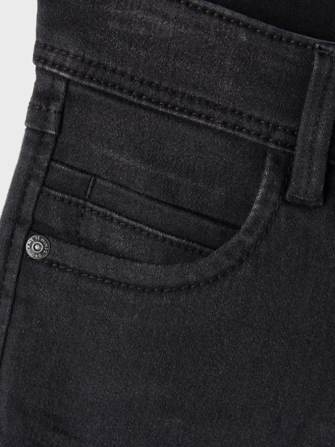 Jeans "Silas" - Slim fit - in Schwarz