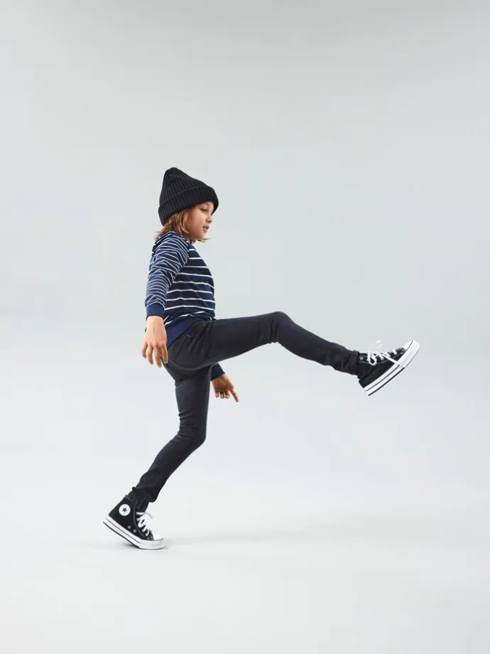 Jeans "Silas" - Slim fit - in Schwarz