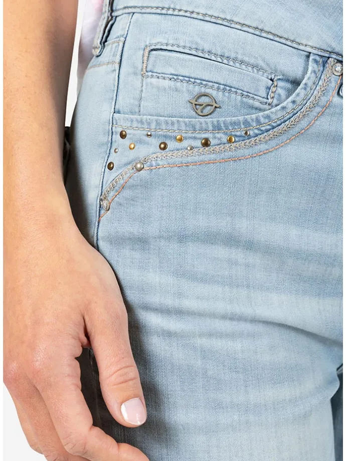 Jeans "Tahila" - Slim fit - in Hellblau