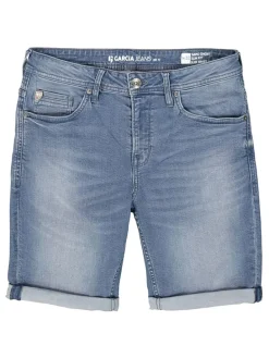 Jeans-Bermudas in Blau