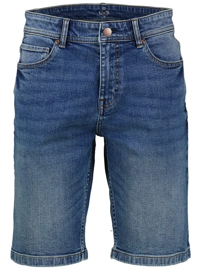 Jeans-Bermudas in Blau