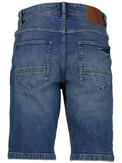 Jeans-Bermudas in Blau