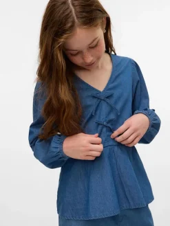 Jeans-Bluse