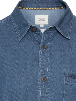 Jeanshemd - Regular fit -  in Blau