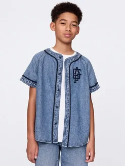 Jeanshemd in Blau