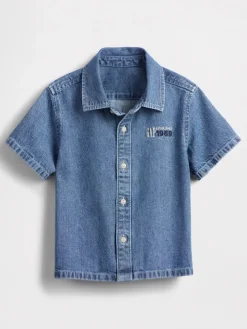Jeanshemd in Blau