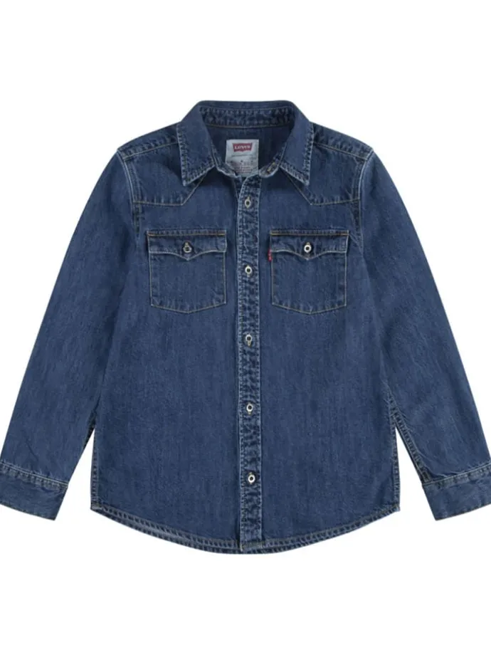 Jeanshemd in Blau