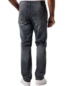 Jeanshose in blue black denim