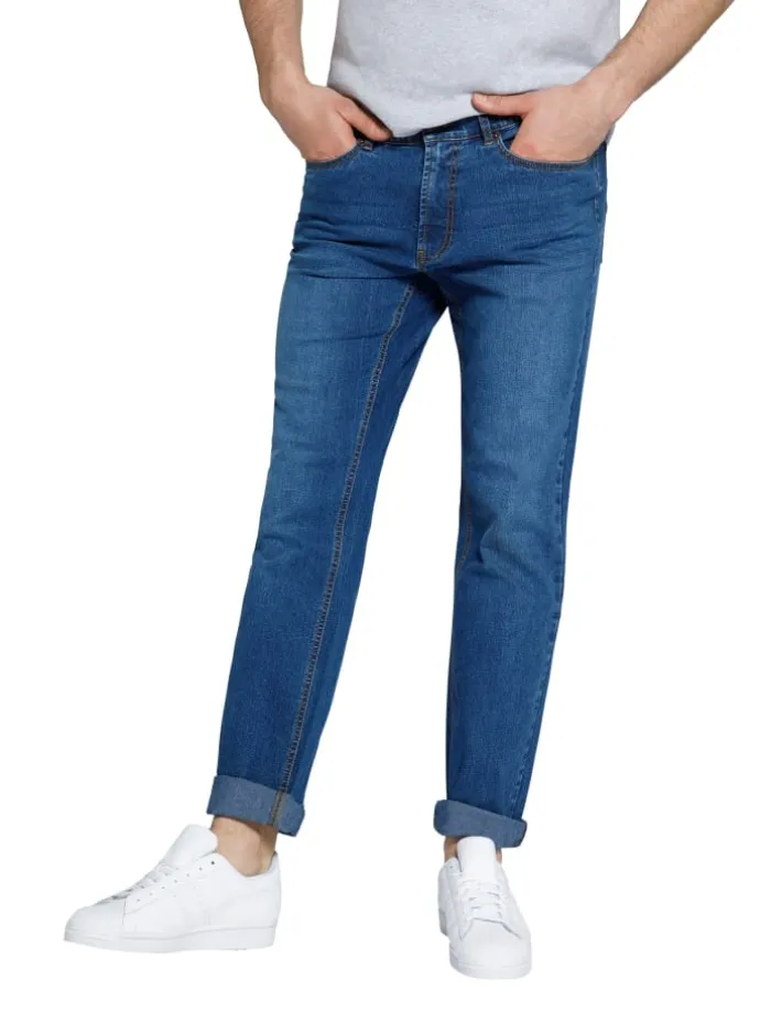 Jeanshose in blue denim