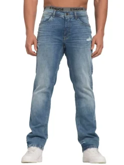 Jeanshose in blue denim