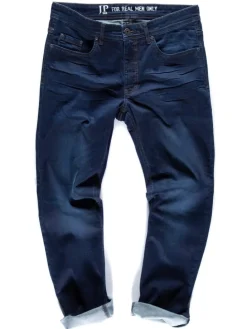 Jeanshose in dark blue denim