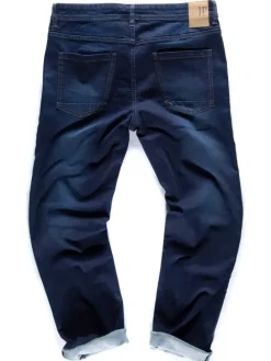 Jeanshose in dark blue denim