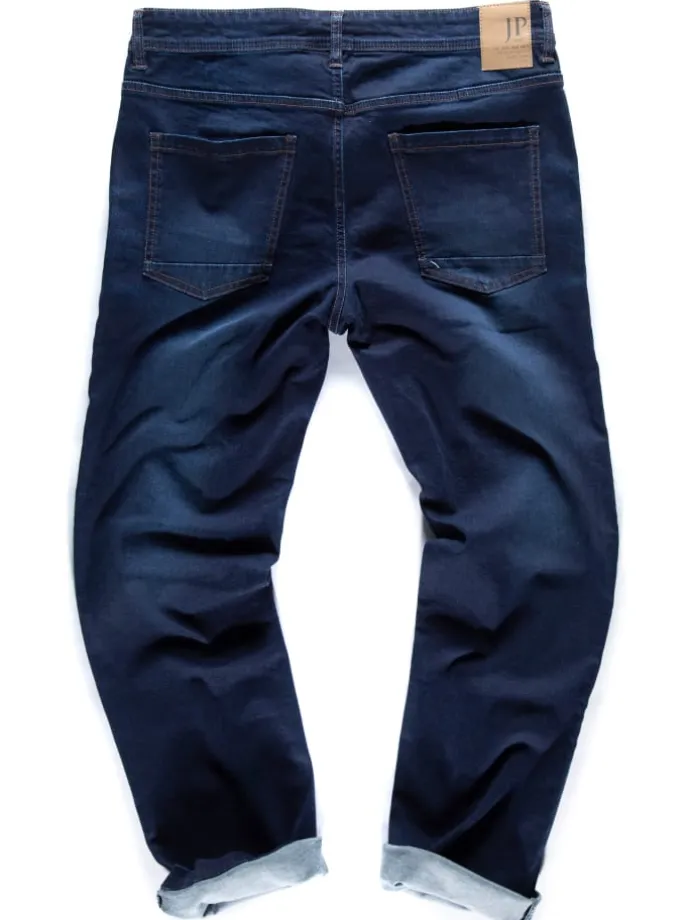 Jeanshose in dark blue denim