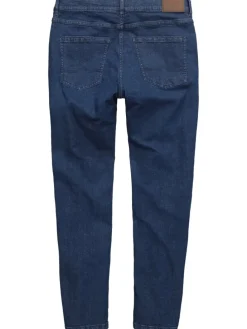 Jeanshose in dark blue denim