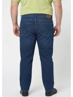 Jeanshose in dark blue denim