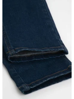 Jeanshose in dunkelblau