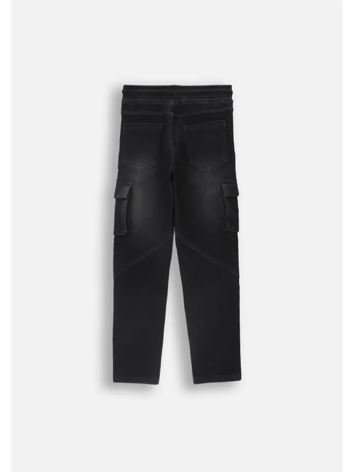 Jeanshose in schwarz