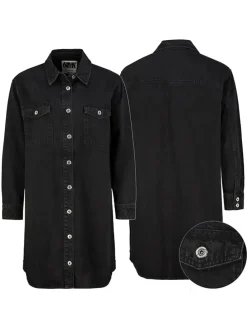 Jeanskleid in Schwarz
