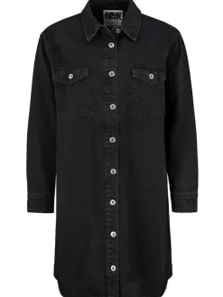 Jeanskleid in Schwarz