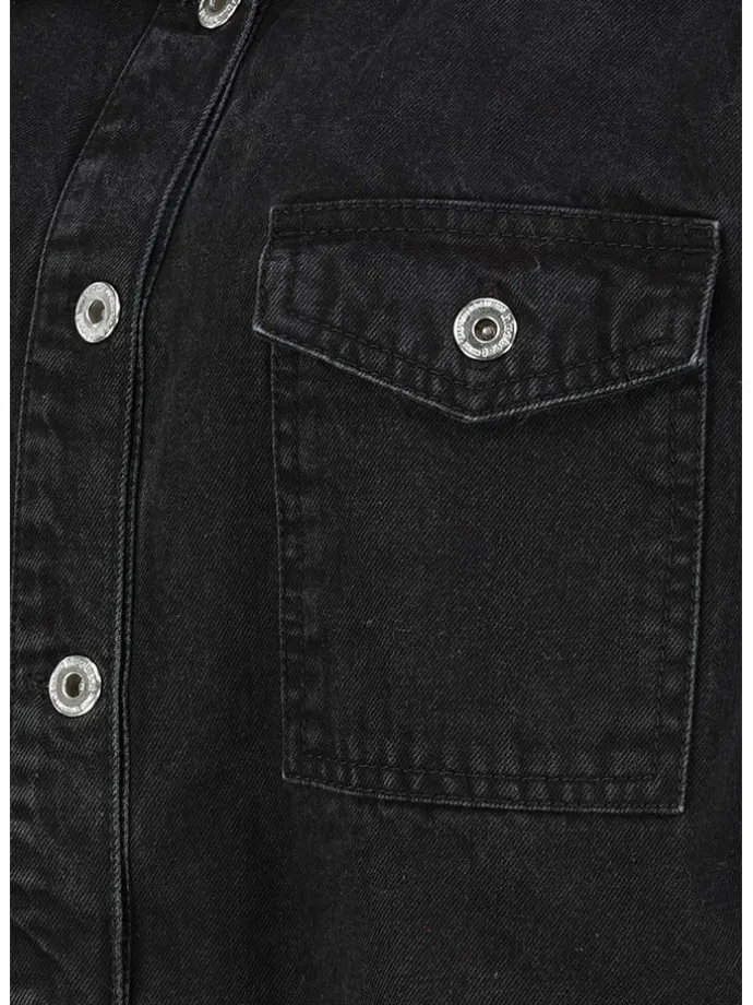 Jeanskleid in Schwarz