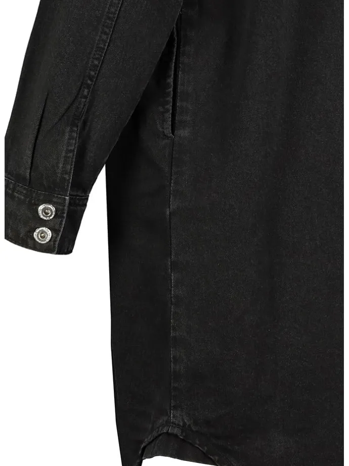 Jeanskleid in Schwarz