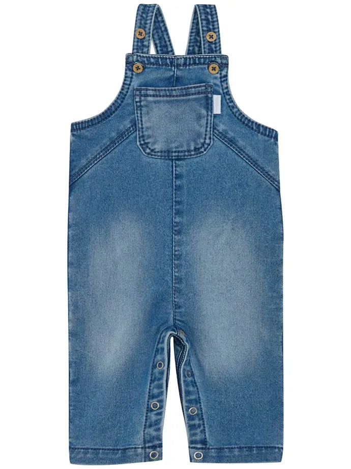 Jeanslatzhose in Blau