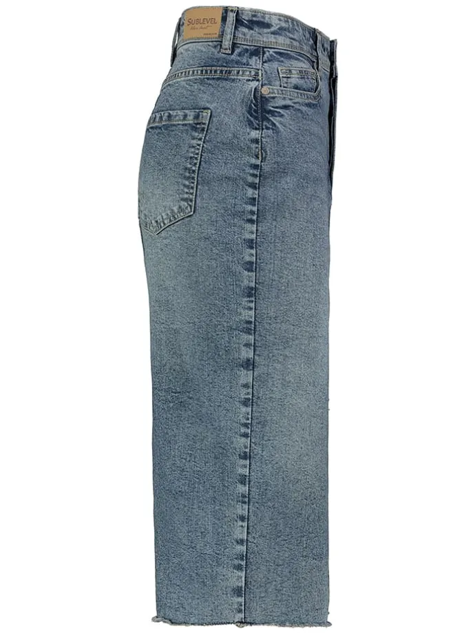 Jeansrock in Blau