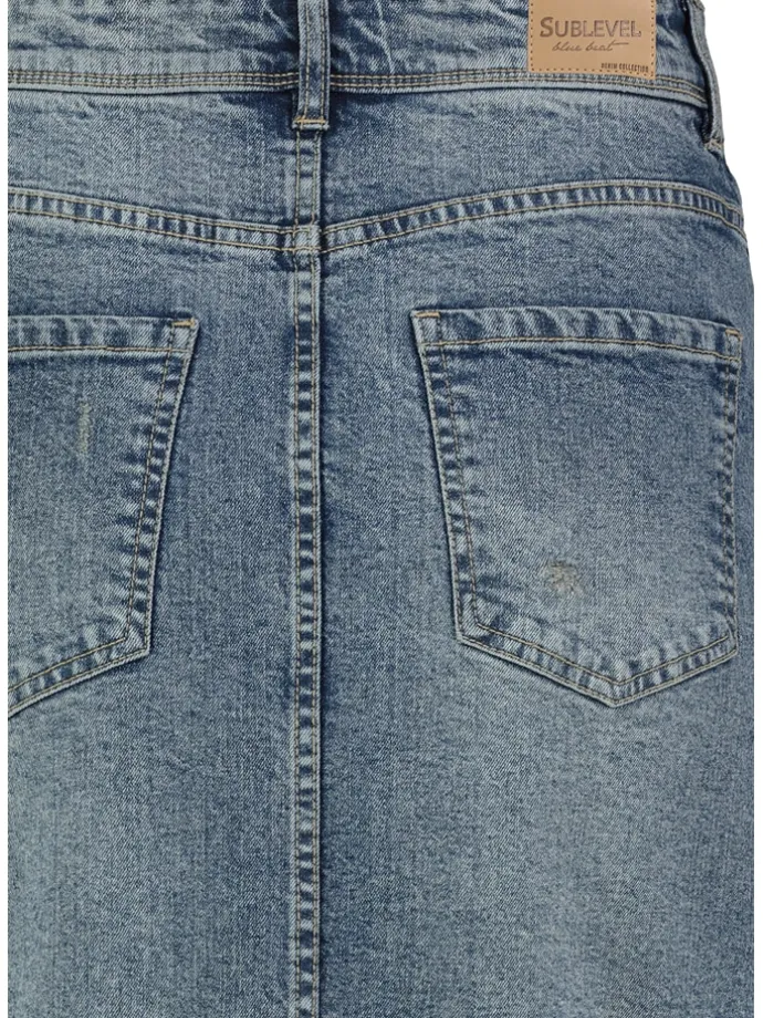 Jeansrock in Blau
