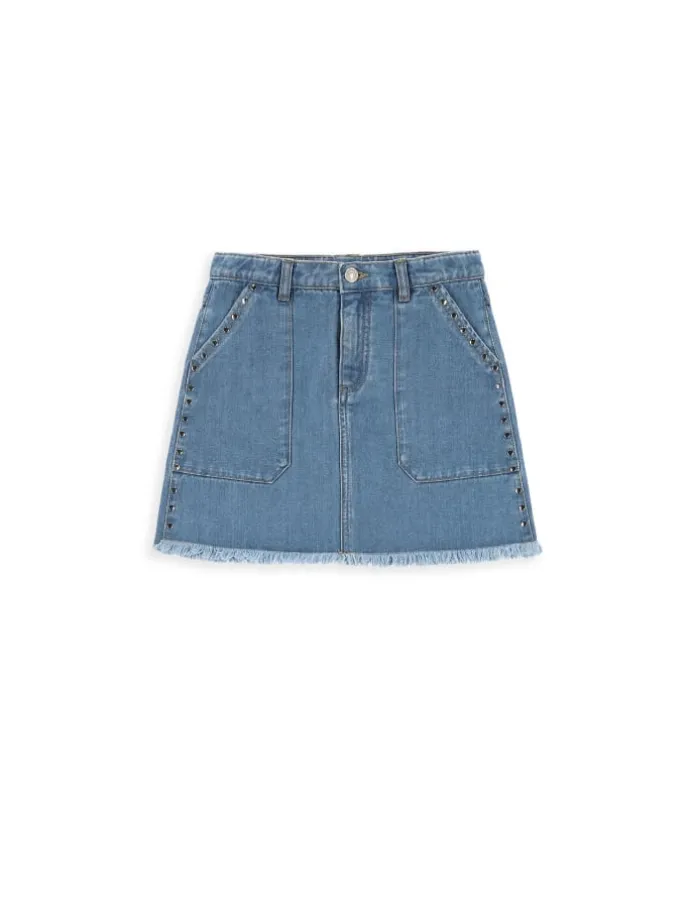 Jeansrock in dunkelblau