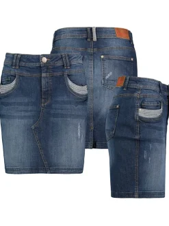 Jeansrock in Dunkelblau