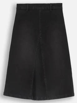 Jeansrock in Schwarz