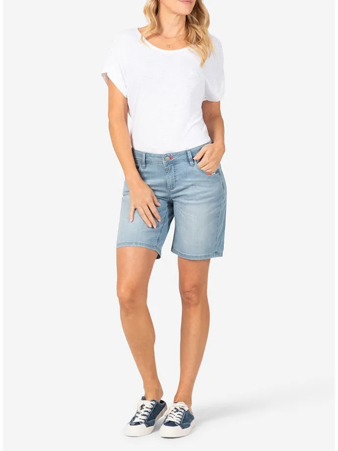 Jeans-Shorts "Alexa" - Regular fit - in Hellblau