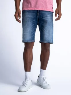 Jeansshorts in Blau