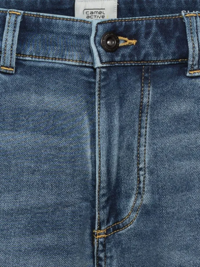 Jeans-Shorts in Blau