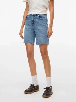 Jeans-Shorts in Hellblau