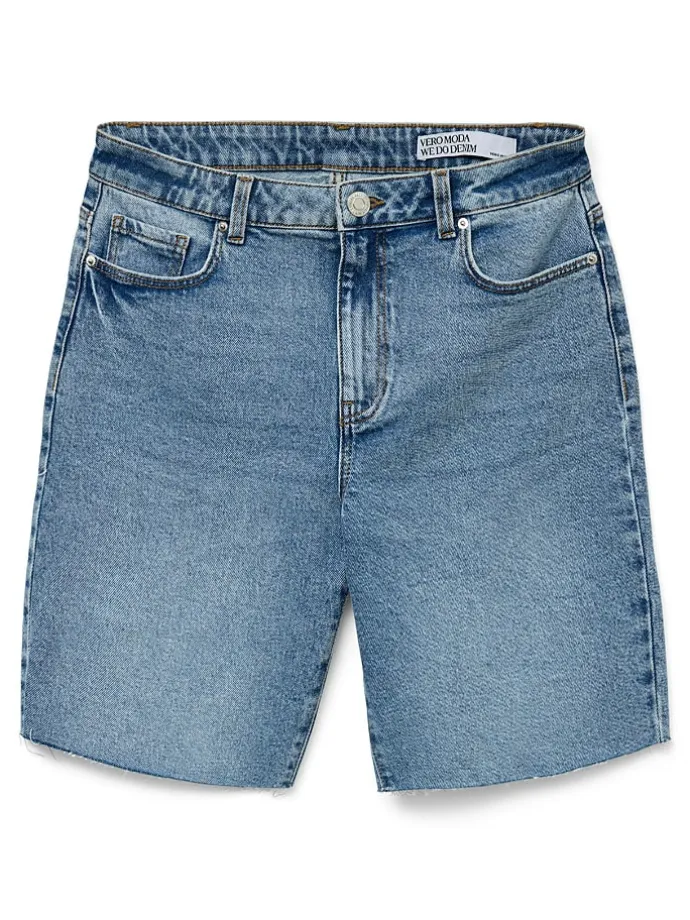 Jeans-Shorts in Hellblau