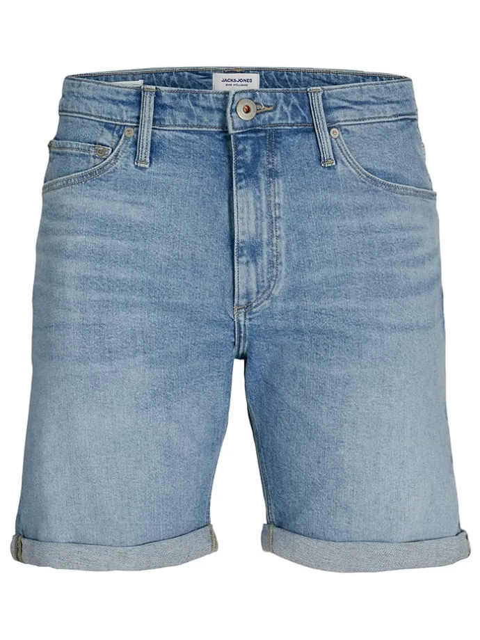 Jeans-Shorts in Hellblau