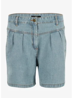 Jeans-Shorts in Hellblau
