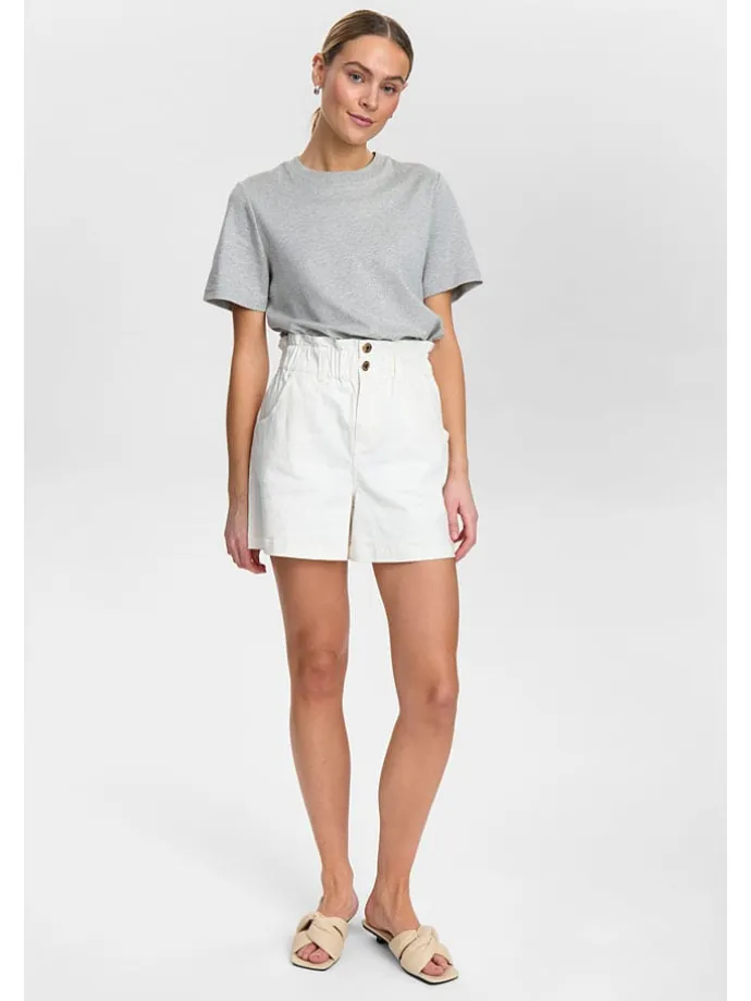 Jeans-Shorts "Nululu" in Weiß