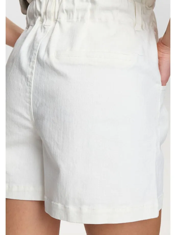 Jeans-Shorts "Nululu" in Weiß