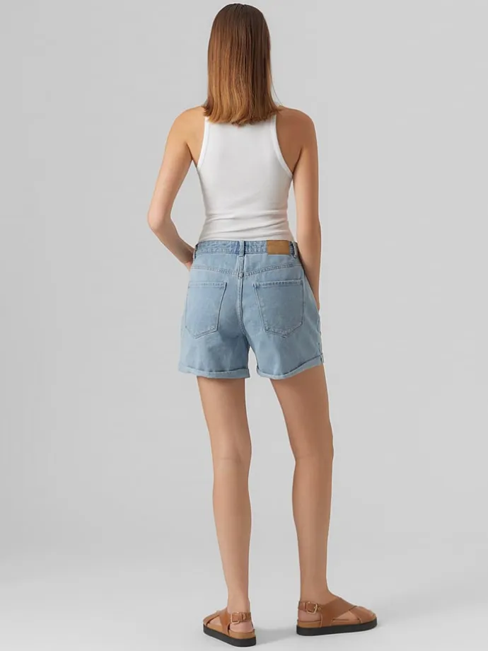 Jeans-Shorts "Zuri" in Hellblau