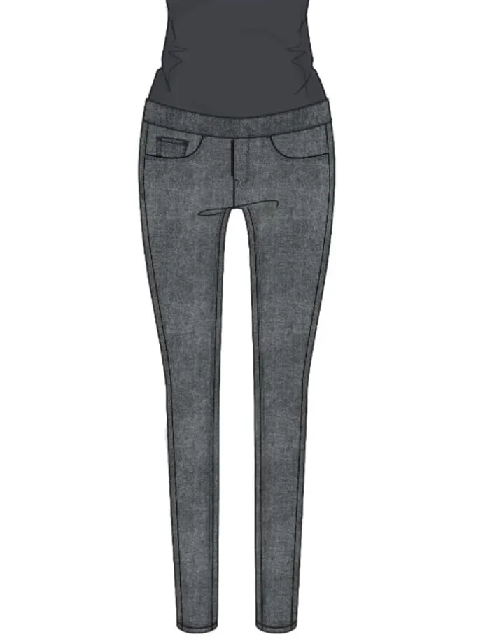 Jeggings Ella in Grey Denim