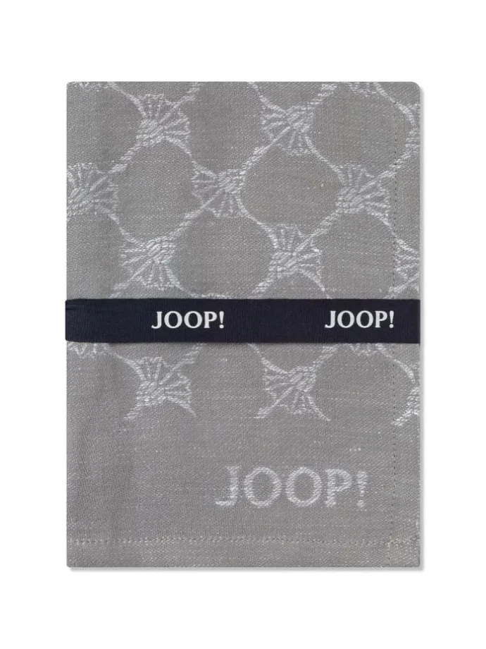 JOOP! Geschirrtücher Cuisine Cornflower Classic 1700 Platin - 76 in Platin - 76