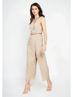 Jumpsuit in Beige